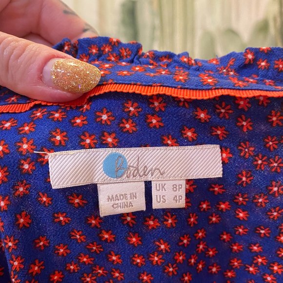 BODEN FLORAL MIDI DRESS - Picture 4 of 4